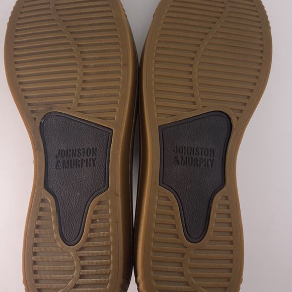Johnston & Murphy Wallace Slip-On Leather Nubuck Brown (25-2820) Men's Size 9 - Picture 8 of 9